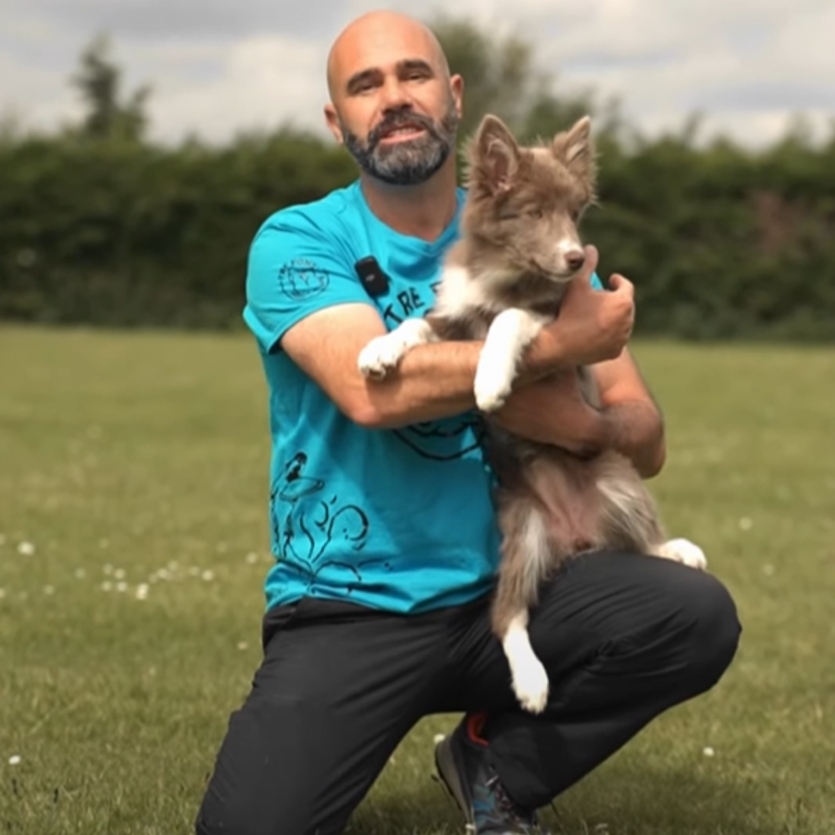 Gioca con Diva e il frisbee